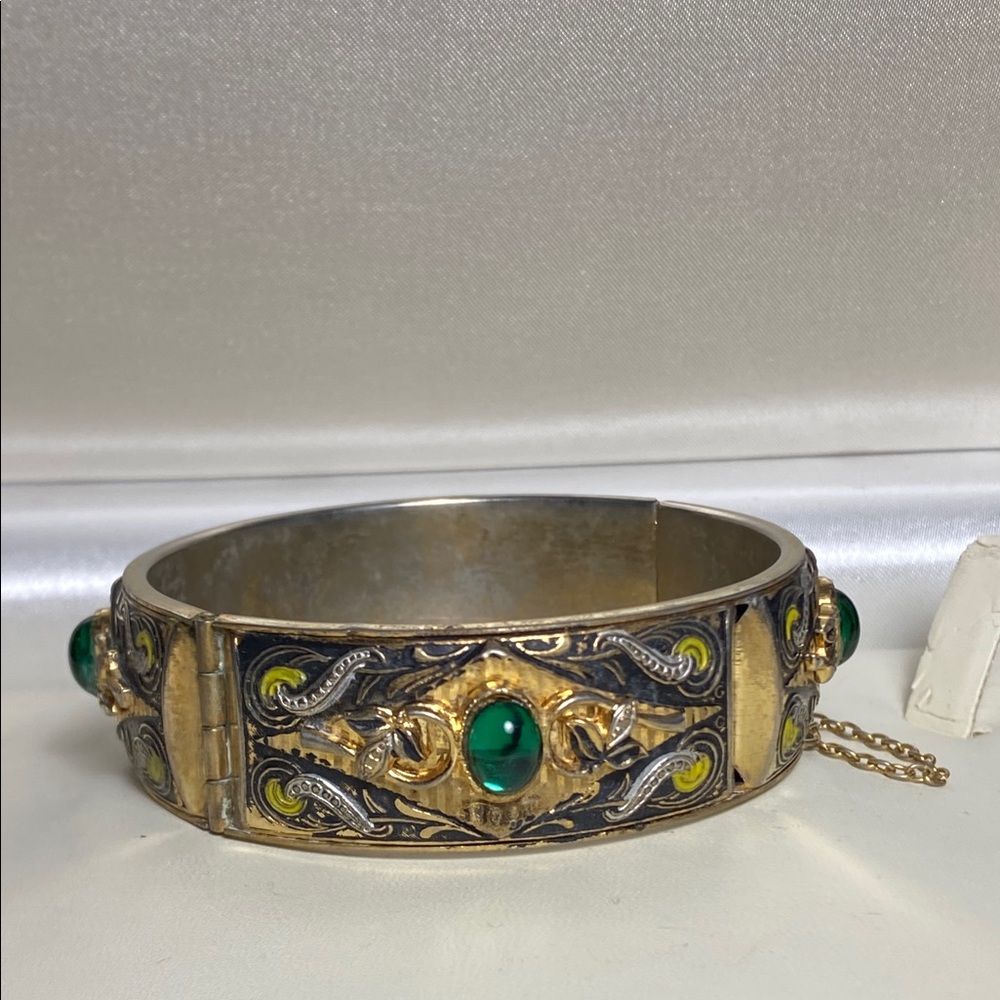 Vintage Spanish Damascene Bracelet